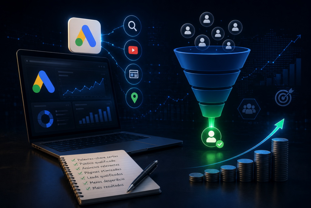 Funil de vendas com Google Ads