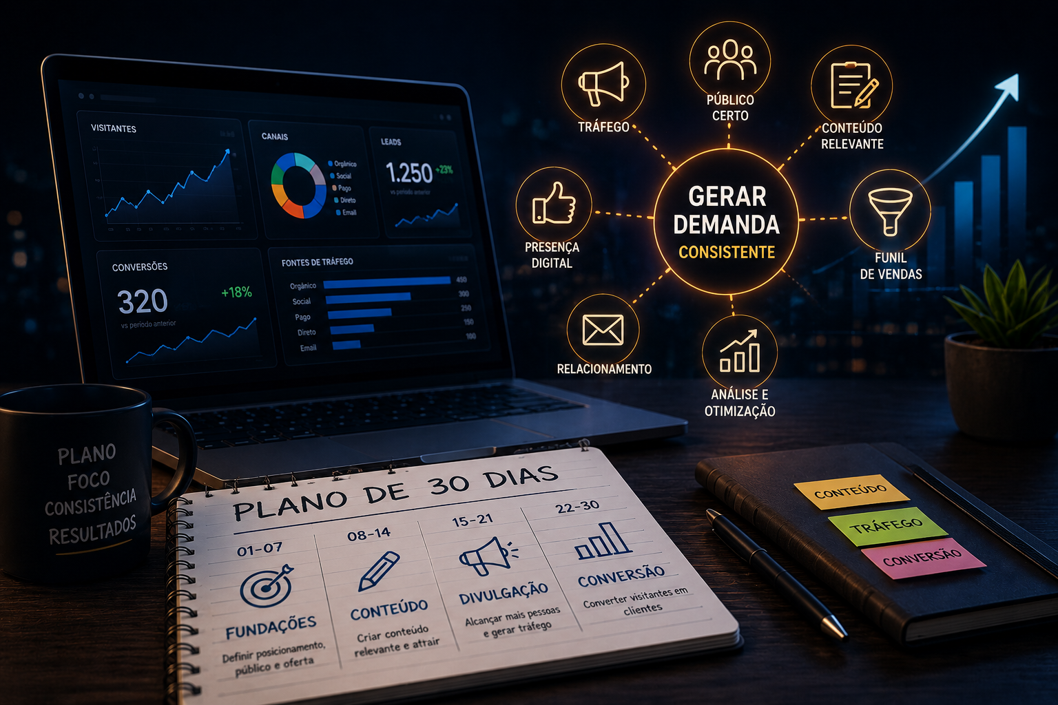 Como gerar demanda recorrente - Planejamento para os próximos 30 dias.