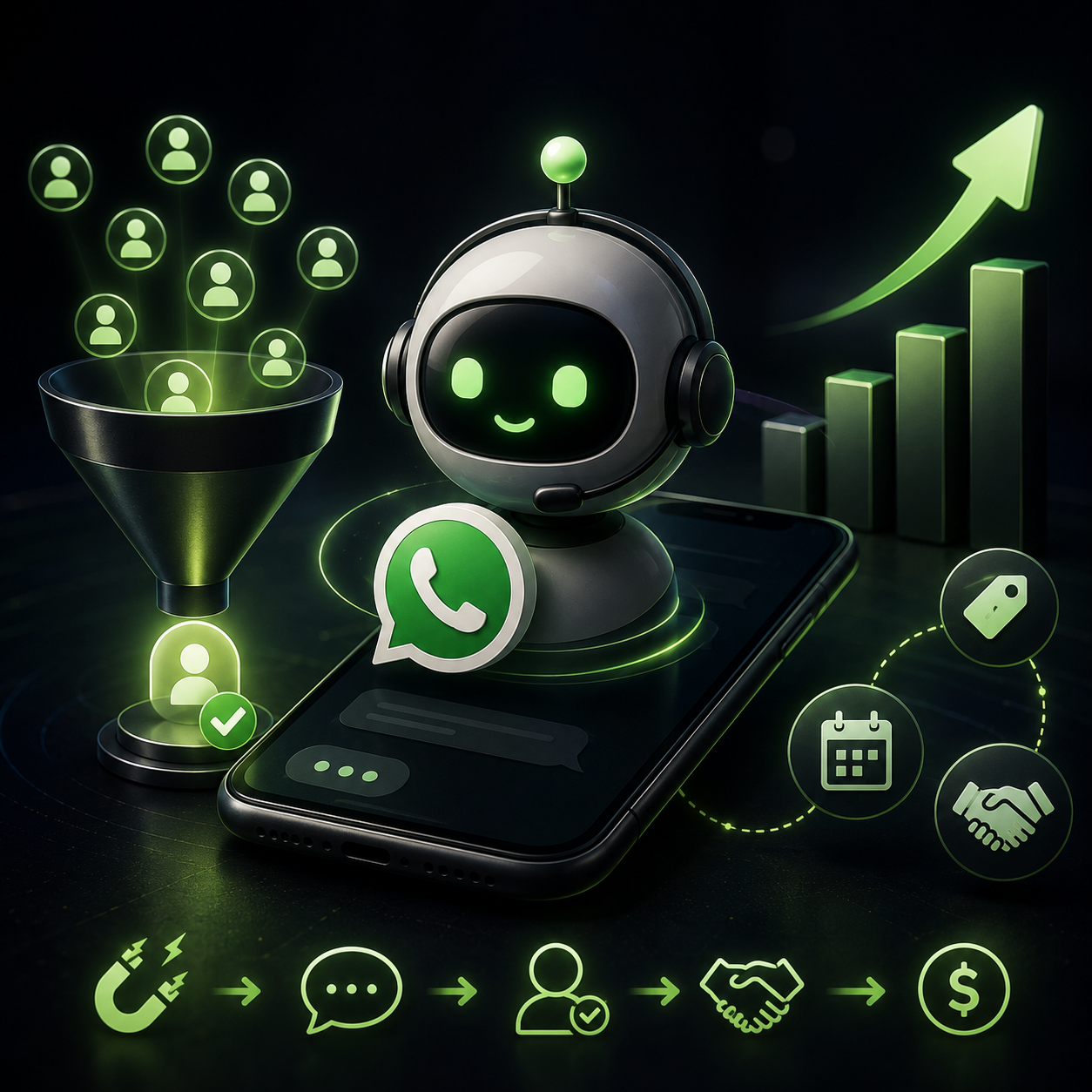 Assistente de vendas IA para whatsapp