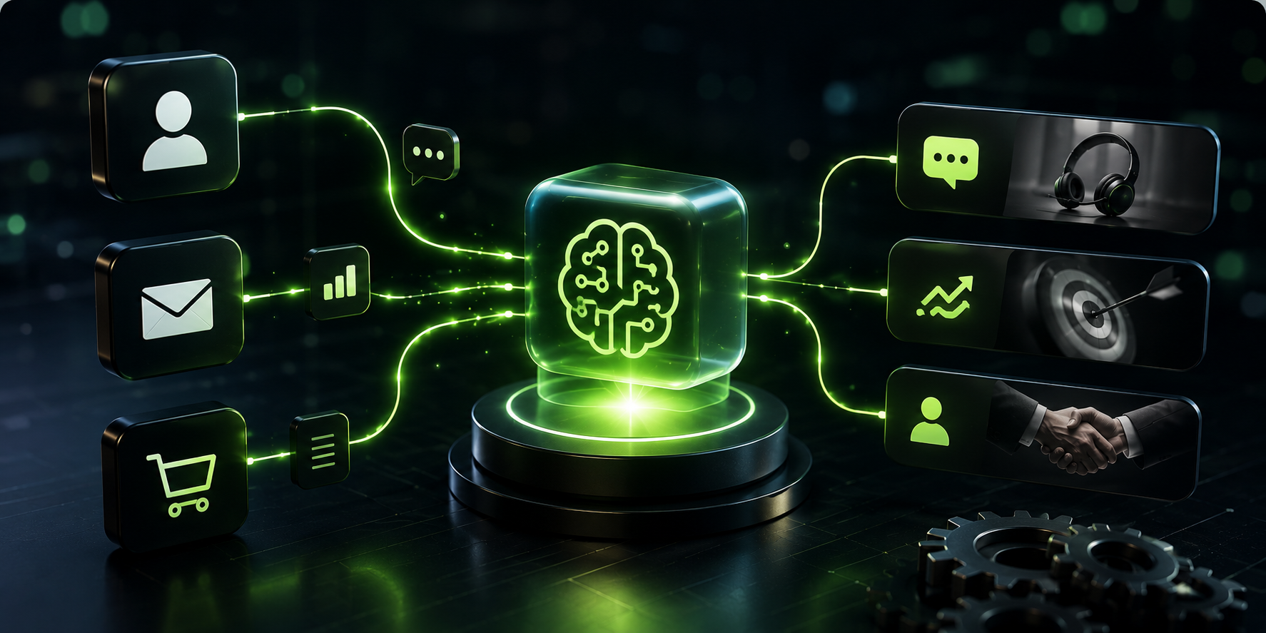 Automação de processos com IA generativa